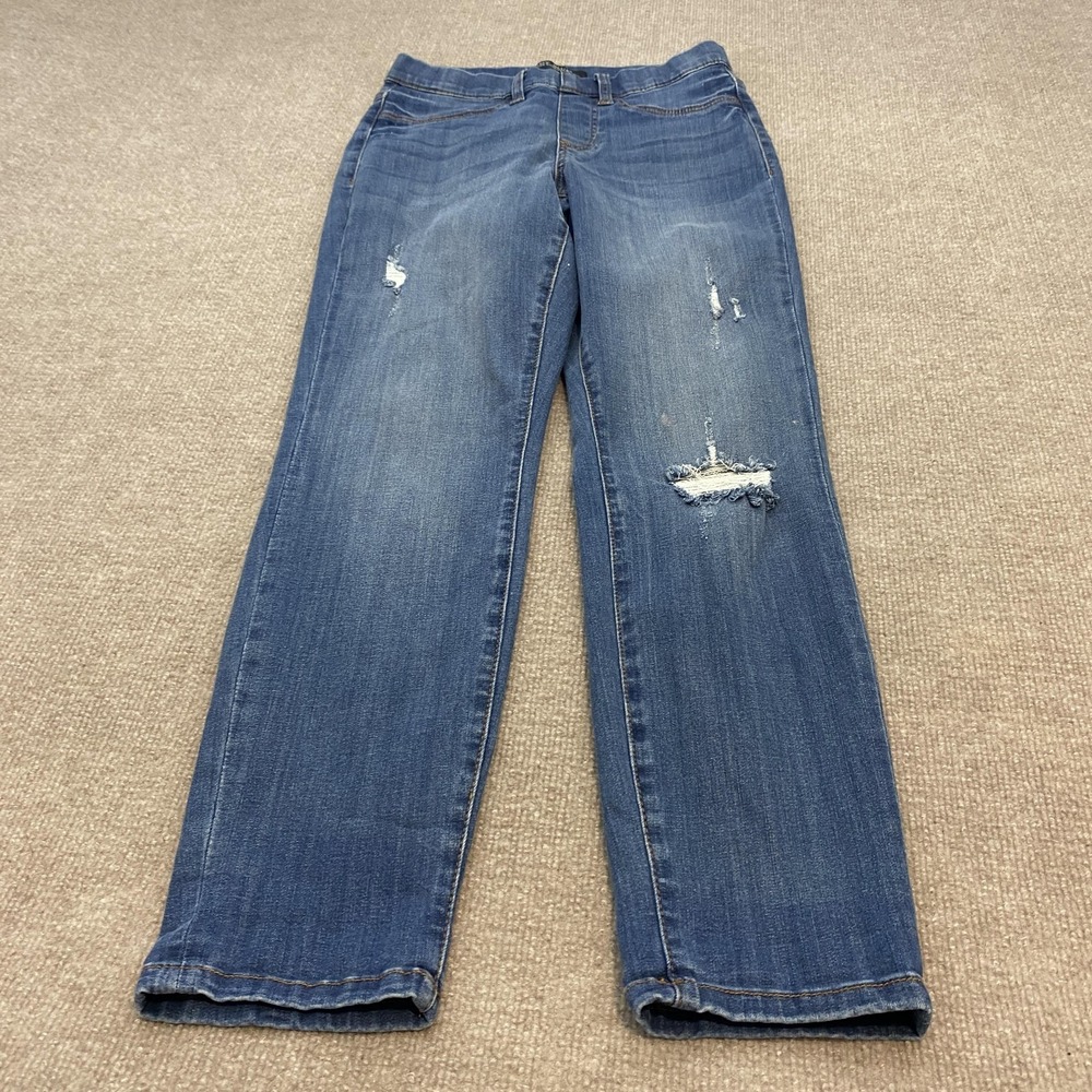 Judy Blue Boyfriend Jeans Womens 3/26 High Rise Distressed Stretch‎ JB88309DK